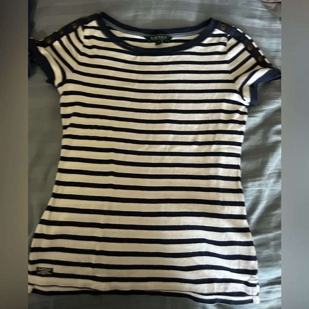 Lauren Ralph Lauren Striped Tshirt
